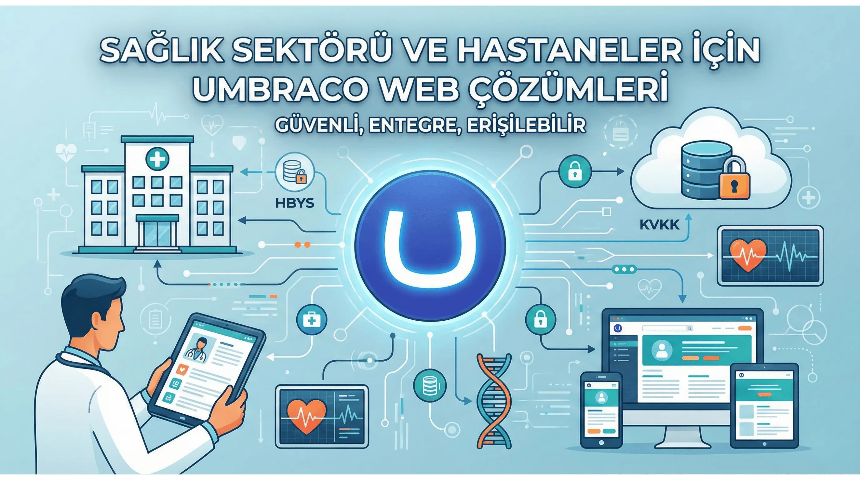 Sağlık Sektörü ve Hastaneler İçin Umbraco Web Çözümleri