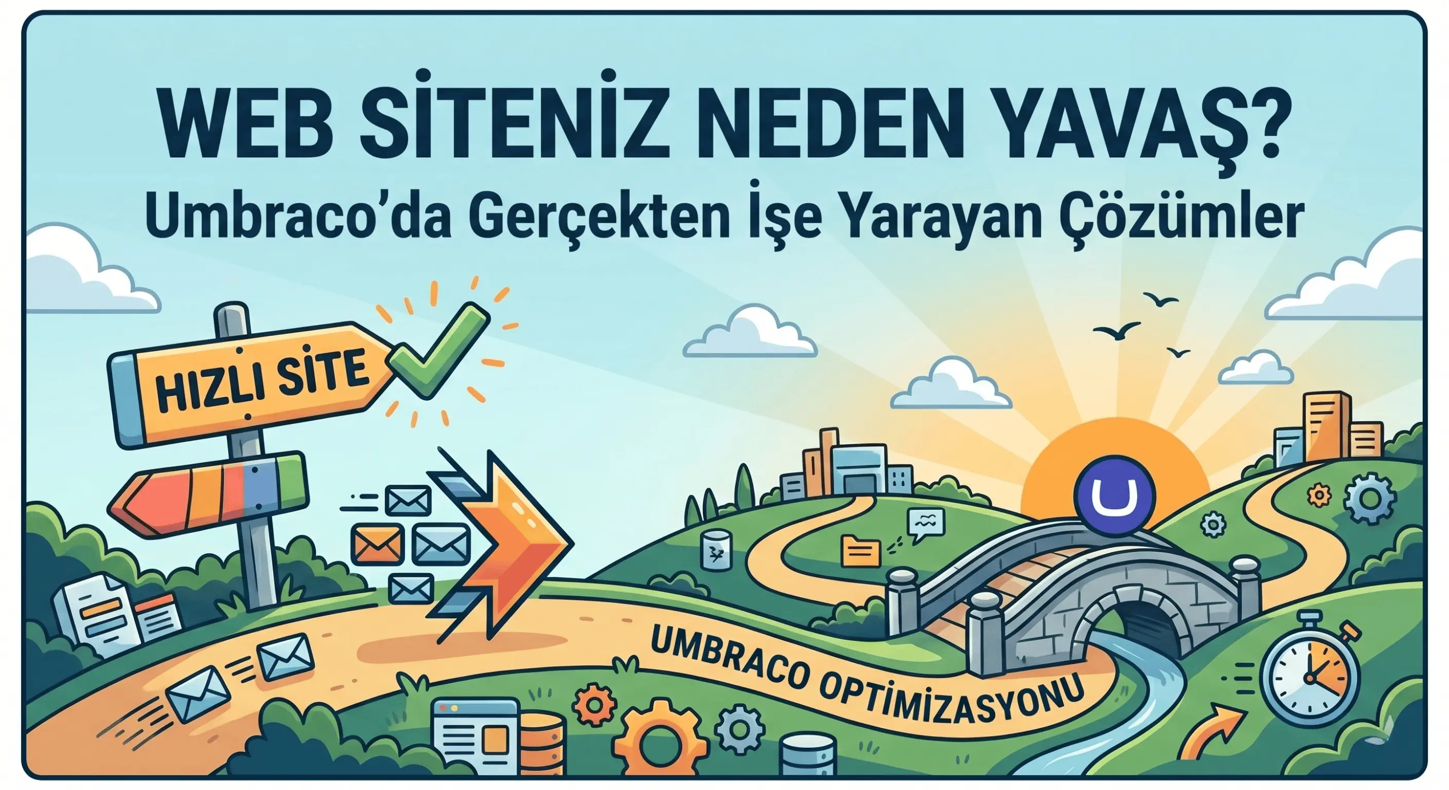Web Siteniz Neden Yavaş? Umbraco'da Gerçekten İşe Yarayan Çözümler